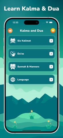 Kalma and Dua -  اسلامی سیکھیں iPhone screenshot