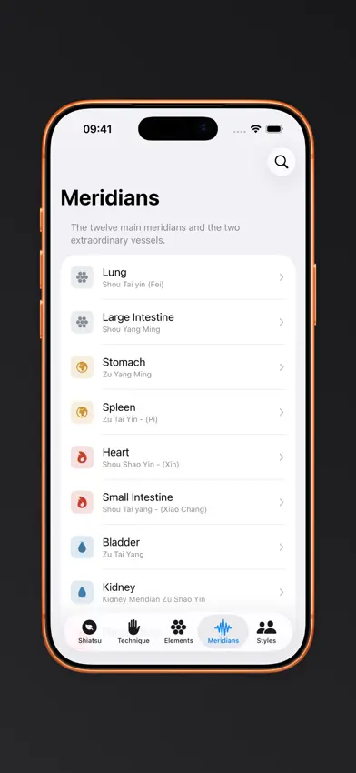 Shiatsu: Meridians & Points screenshot 5