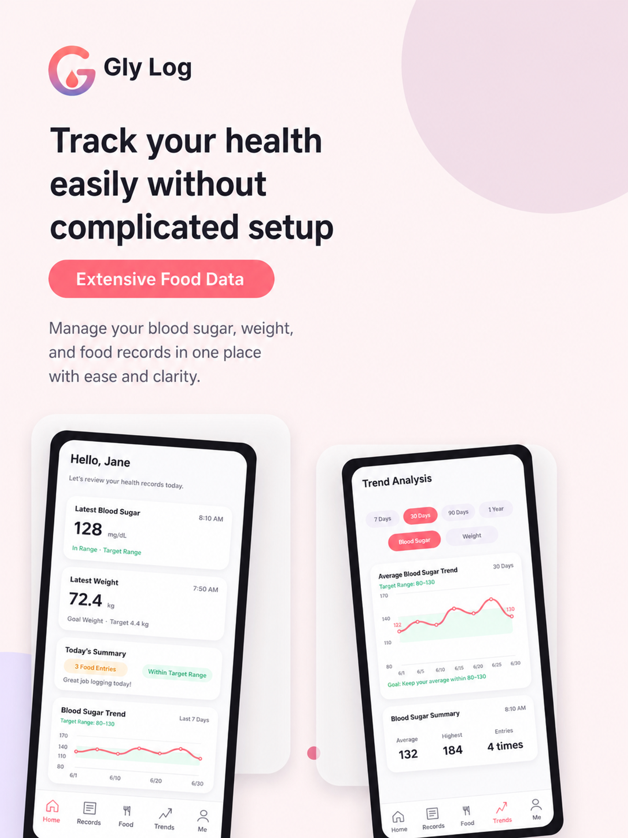 Gly Log - Blood Sugar Tracker screenshot 9