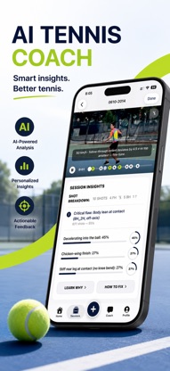 Toach: AI Tennis Swing Coach screenshot 1