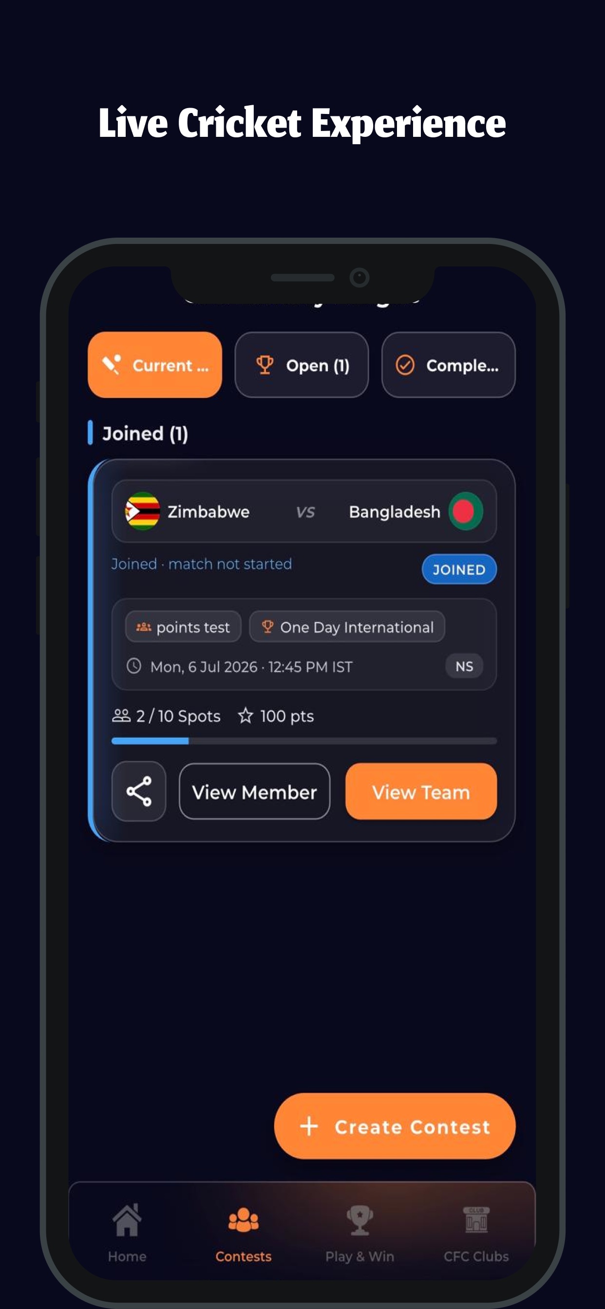 Screenshot 3 of CricFanClub