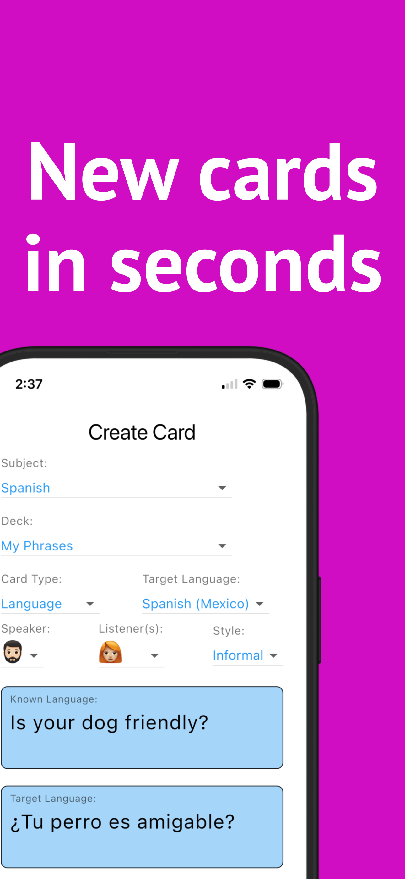 BrainJamz | Audio Flashcards