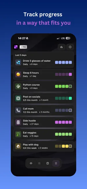 HabitHelp screenshot 2