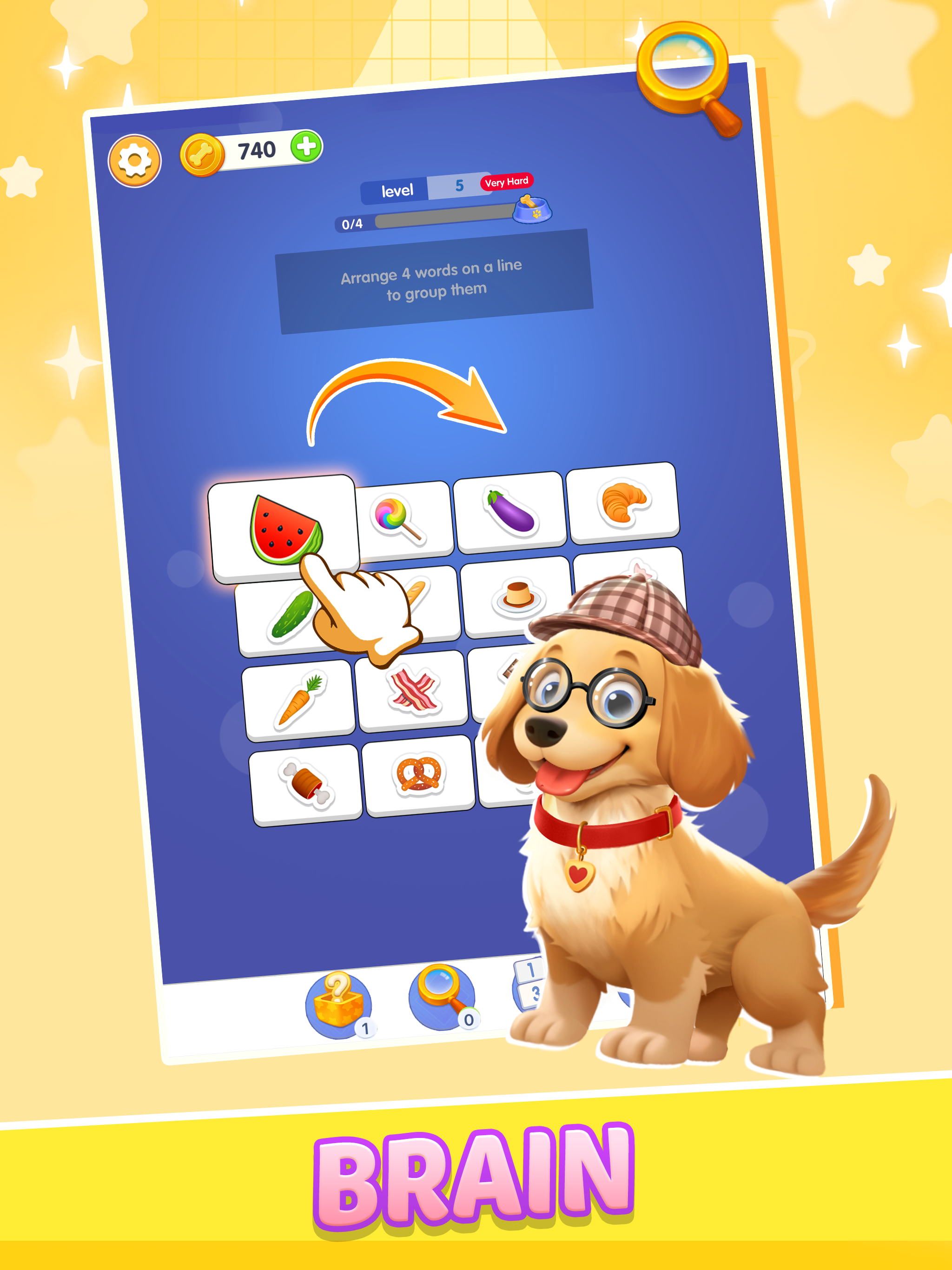 Words Merge Puzzle:Brain Game