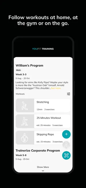 YouFit Training Hub screenshot 3