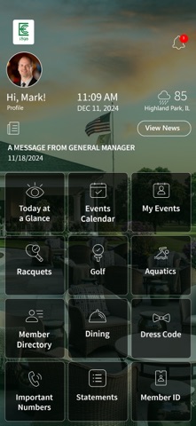 Exmoor Country Club iPhone screenshot