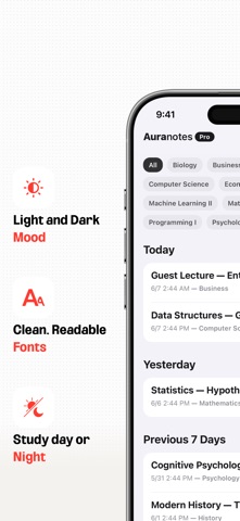 Auranotes - AI Lecture Notes screenshot