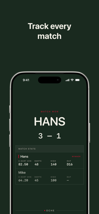 Oche: Darts Scorekeeper Screenshot 5 of 5