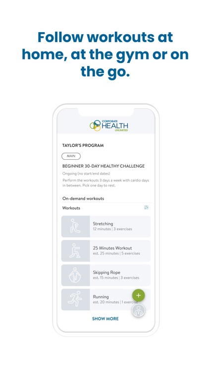 Corporate Health Unlimited screenshot-4