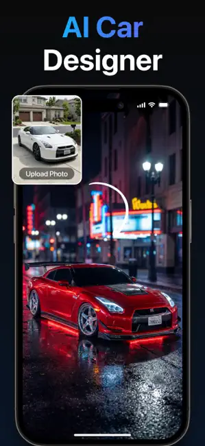 Modyfy: AI Car Designer iPhone screenshot 1