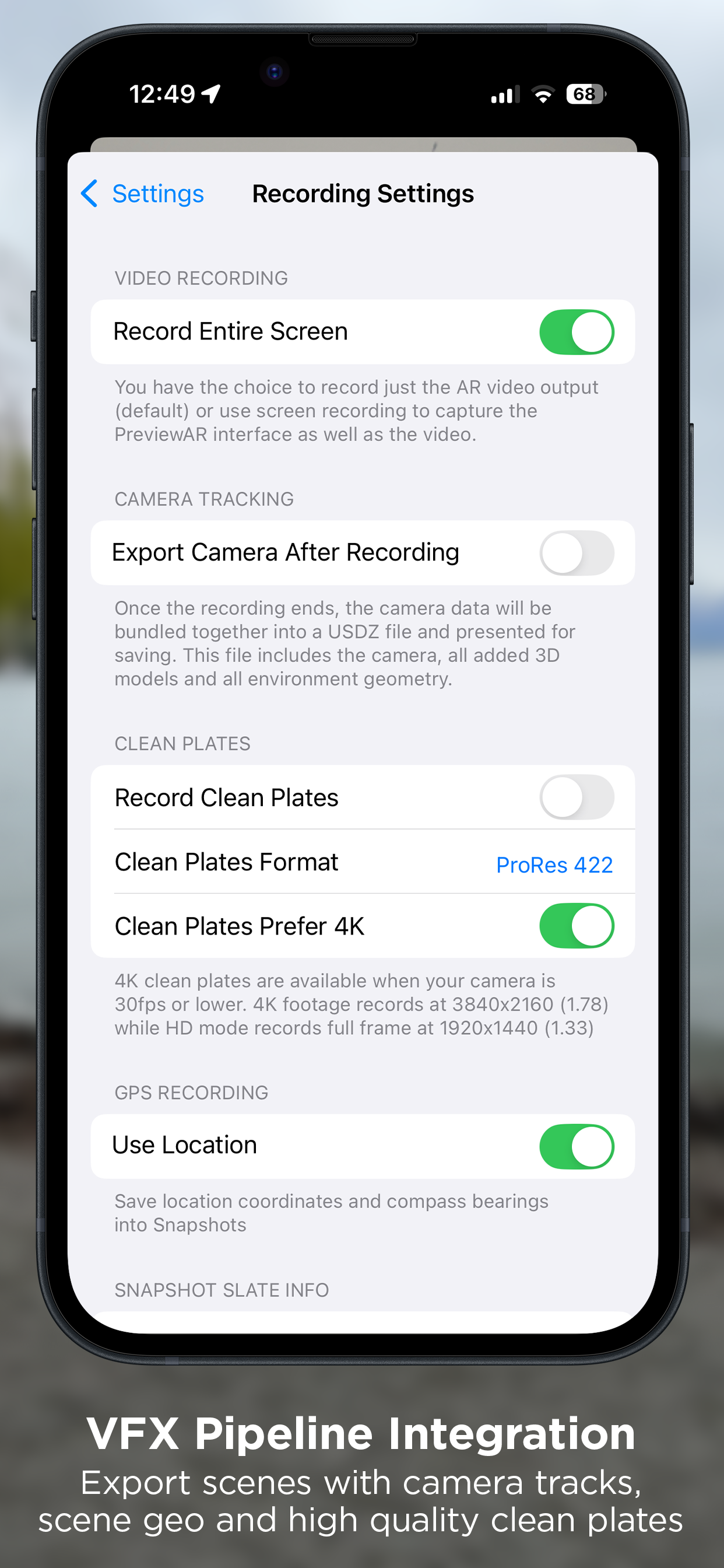 PreviewAR - Film & TV Toolkit