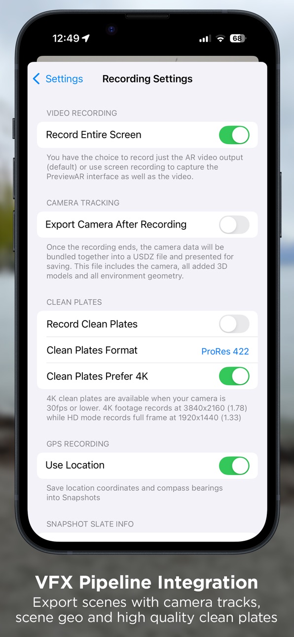 iPhone screenshot