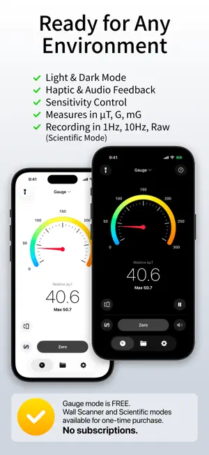 Magnetometer X screenshot 4