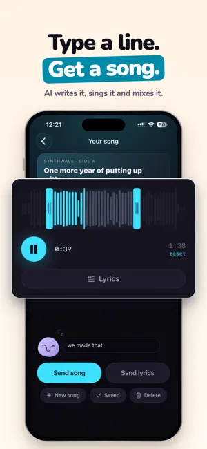 TinyTunes : AI Song Gift Maker screenshot 1