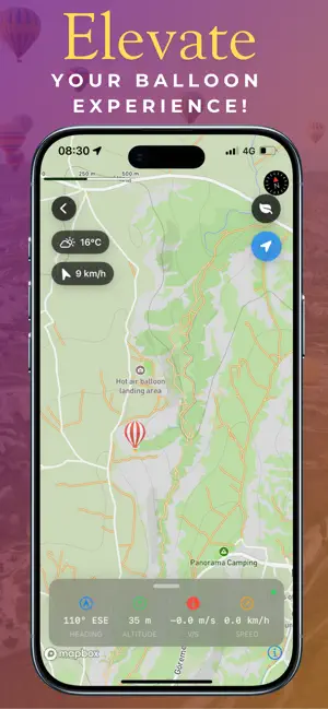 Hot Air Balloon Map AI screenshot 1