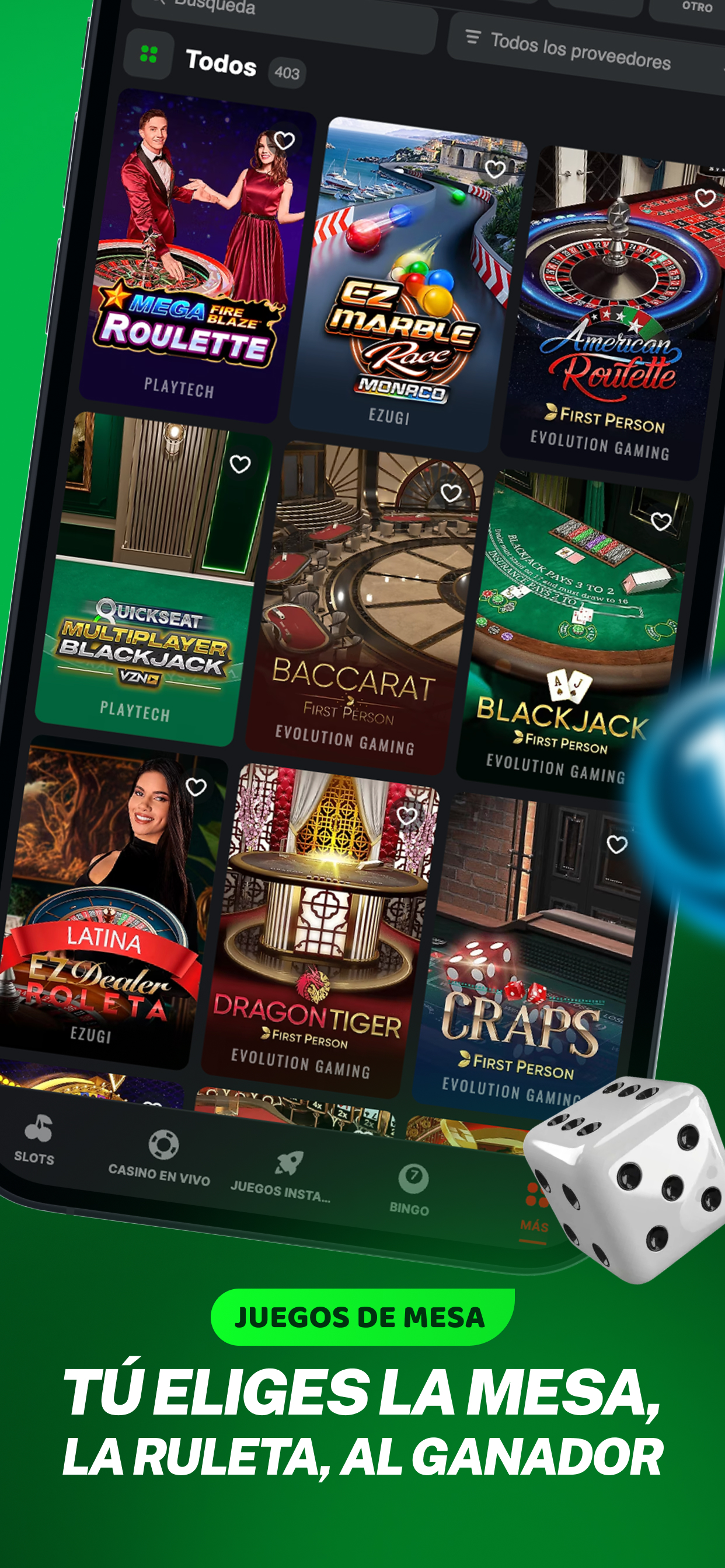 247bet: Casino en Vivo y Slots screenshot 6
