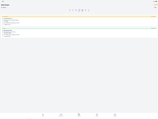 MotionOps iPad screenshot 2 - Business app