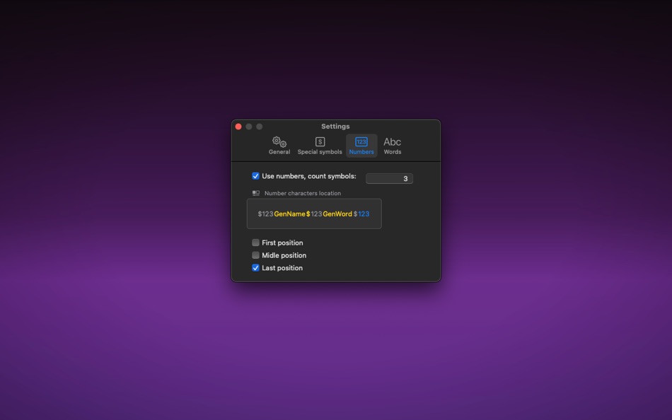 #4. Password generate (macOS) 게시자: Andrey Vorobyev