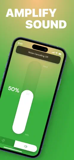 Скриншот HearingAid For AirPods на iPhone 4
