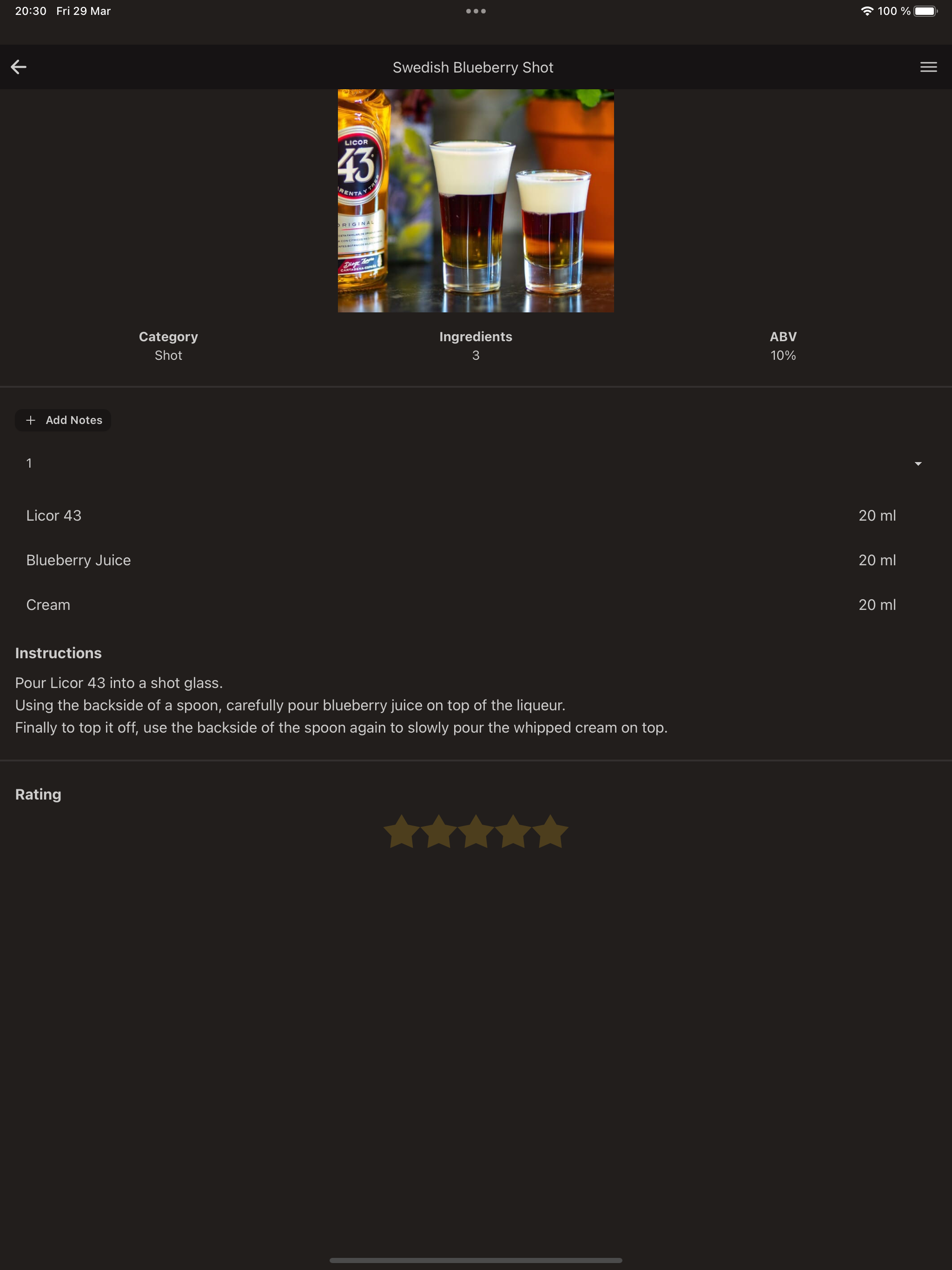 Drinkable