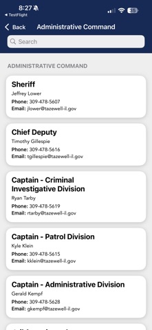 Tazewell County Sheriff IL Screenshot 2 of 3