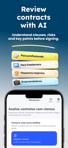 ClauseLens: Contract Review Screenshot 1 of 7