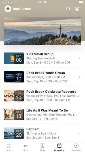 Rock Brook Church App screenshot 3