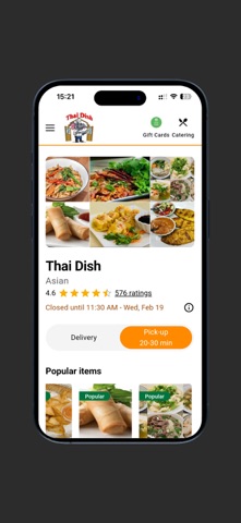 Thai Dish iPhone screenshot