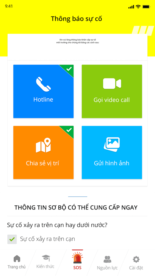 #2. SOS Environment (iOS) Podle: Vietnam Environmental Incident Response Center