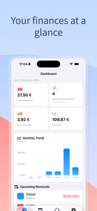 Kolt – Expense & Subscriptions Screenshot 2 of 9