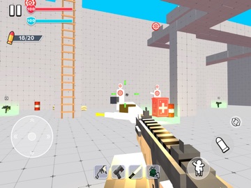 Blocky Shooter: FPS Gun iPad screenshot