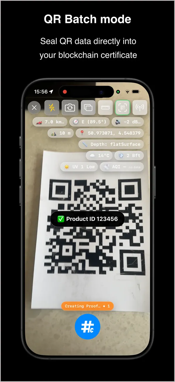 #5. HashCam® (iOS) By: Impact Makers (Apps)