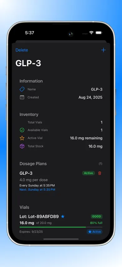 PeptideIQ screenshot 3