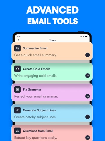 AI Email Writer: Letter Writer iPad screenshot