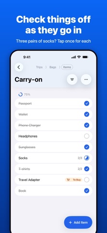 Bagdrop - Intuitive Packing screenshot 3
