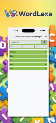 WordLexa - Word Game Helper screenshot