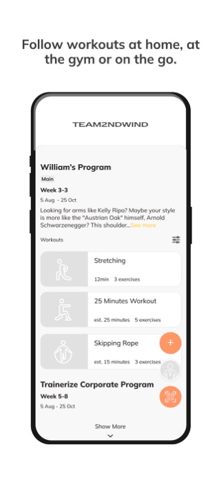T2W Fit Screenshot 3 of 6