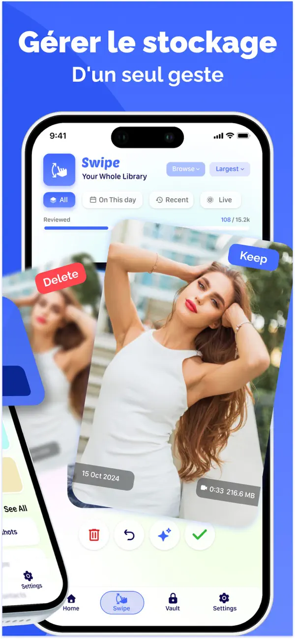 Screenshot #3 pour Photo Cleaner Retirer Doublons