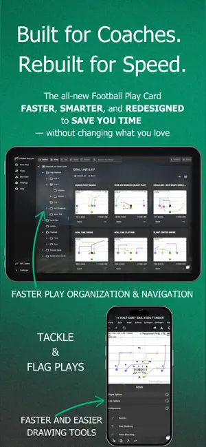 Flag Football Play Card screenshot 1