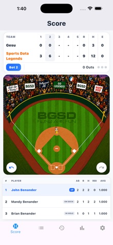Skeep Scorekeeping screenshot