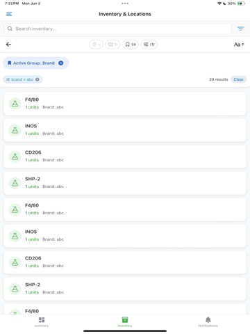 App screenshot