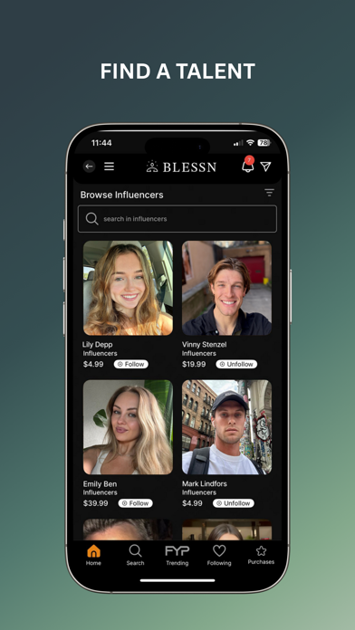 Blessn iPhone screenshot 3 - Social Networking app