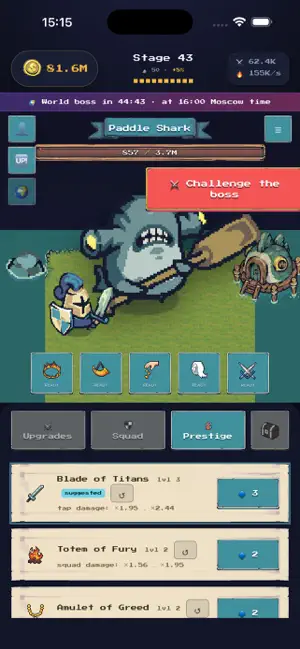 Tap Legends: Idle Heroes screenshot 4