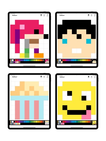 Block Art Color PixelArt Photo iPad screenshot