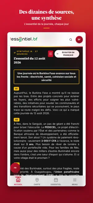 L'Essentiel BF screenshot 2