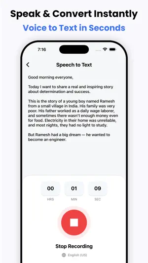 Speech to Text Pro screenshot 2