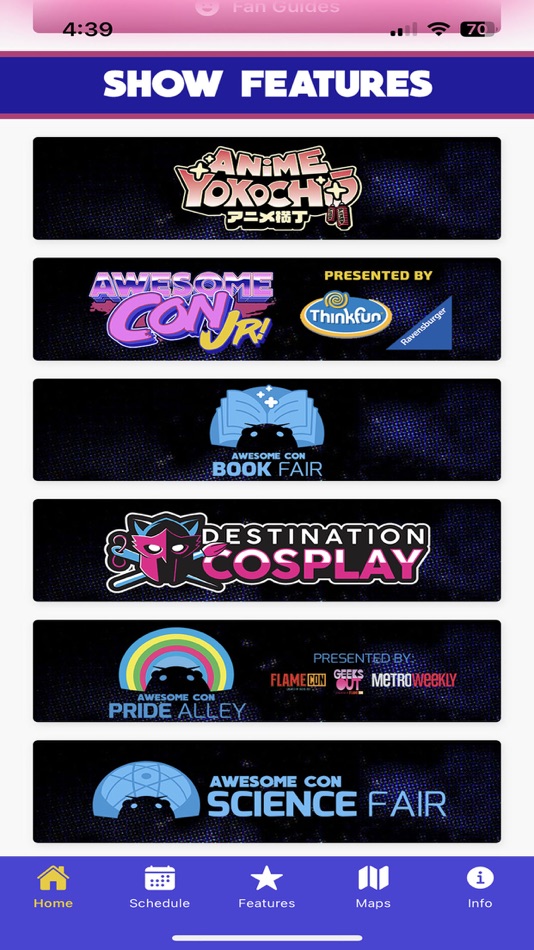 #2. Awesome Con (iOS) De: LeftField Media