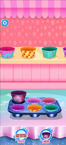 Girl's Glitter Baking Cafe screenshot