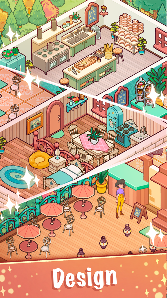 #3. Starbrew Cafe: Mystical Merge (iOS) Bởi: Extra Dimension Games Inc.