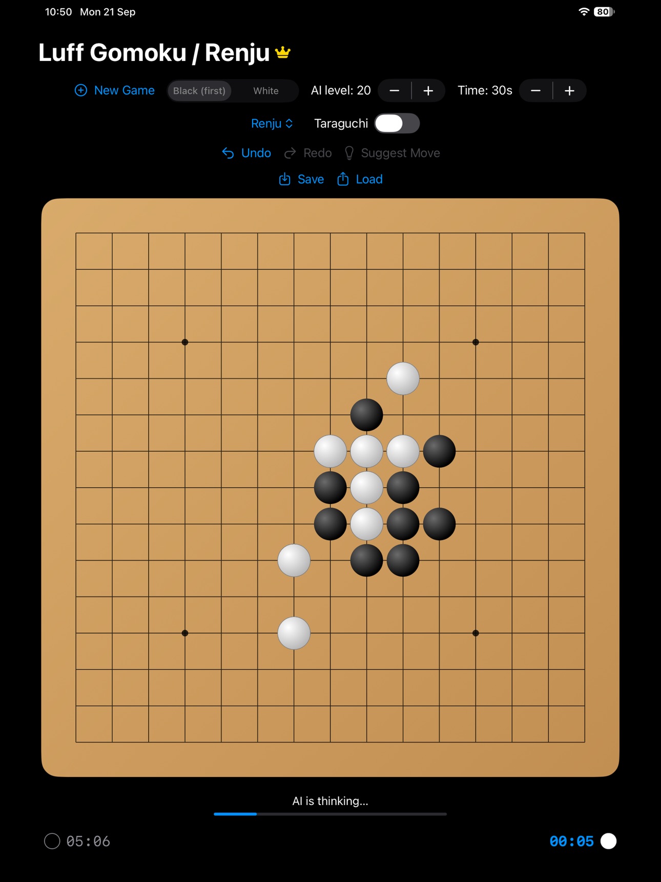 Screenshot 6 of Luff Gomoku / Renju
